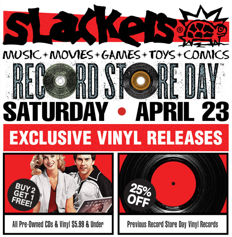 Record Store Day 2022 – slackers.com